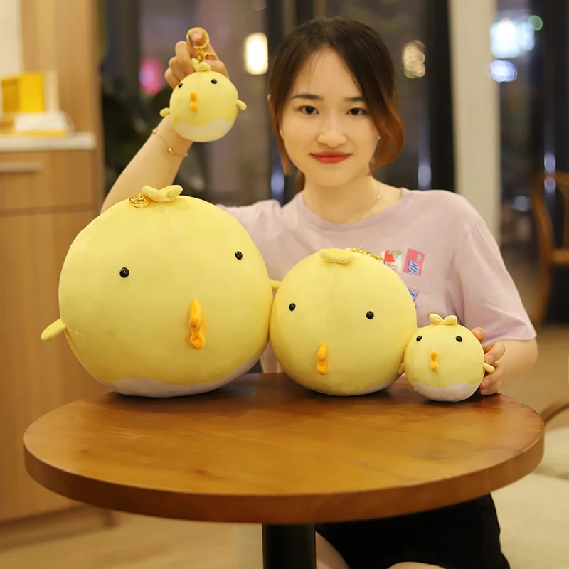 

8-35cm Cute Chicken Plush Toys & Keychain Stuffed Animals Dolls Soft Baby Pillow For Girls Kids Children Birthday Gift KawaiiDol
