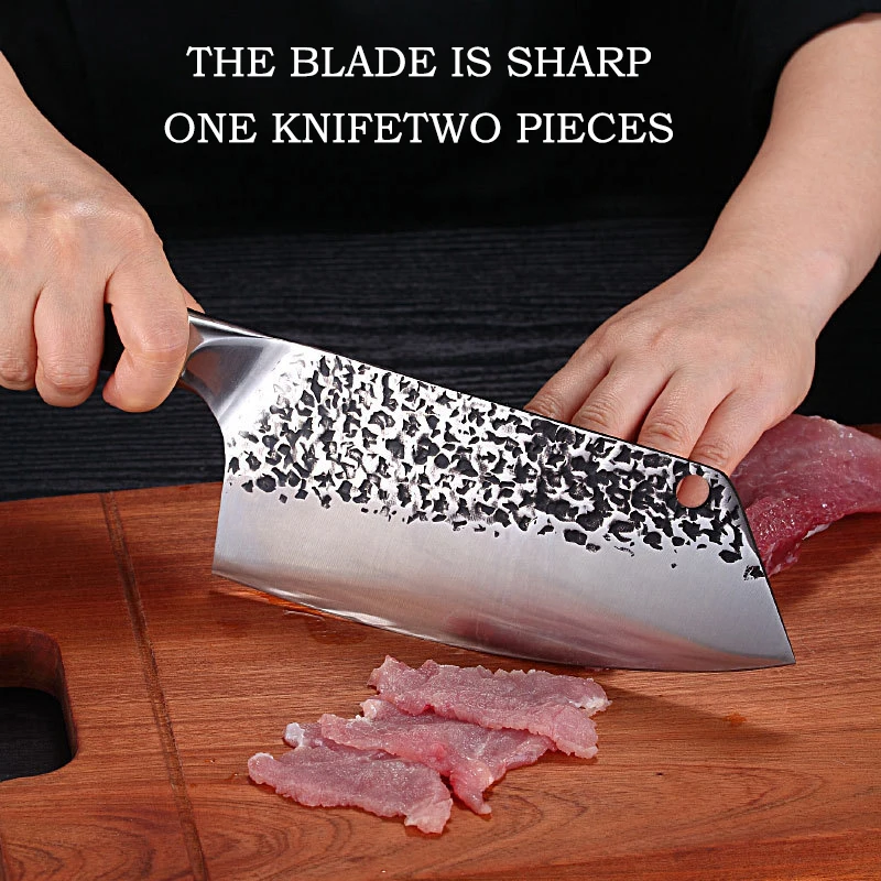 Кухонный нож мясорубка ручной работы для шеф-повара, филейные ножи, ножи для отдыха на природе, нарезки мяса, мясника, резак.