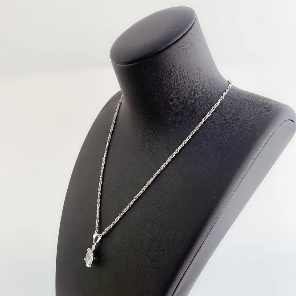 Ожерелья из родия модные ювелирные изделия ожерелья свадебвечерние подарки