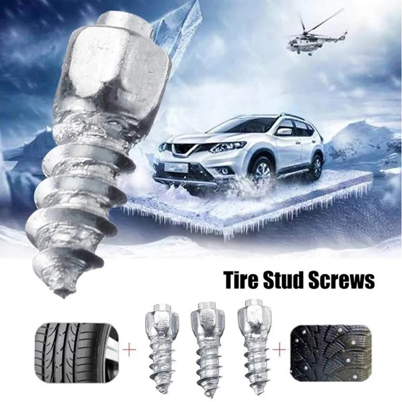 

10/20/50Pcs Car Tire Studs Anti-Slip Screws Nails Auto Motorcycle Bike Truck Off-road Tyre Anti-ice Spikes Snow Sole Tire Cleats