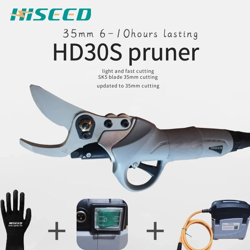 

orchard electric pruner Non-slip hand-held garden tools Grape vine pruning shears Cut diameter 30MM