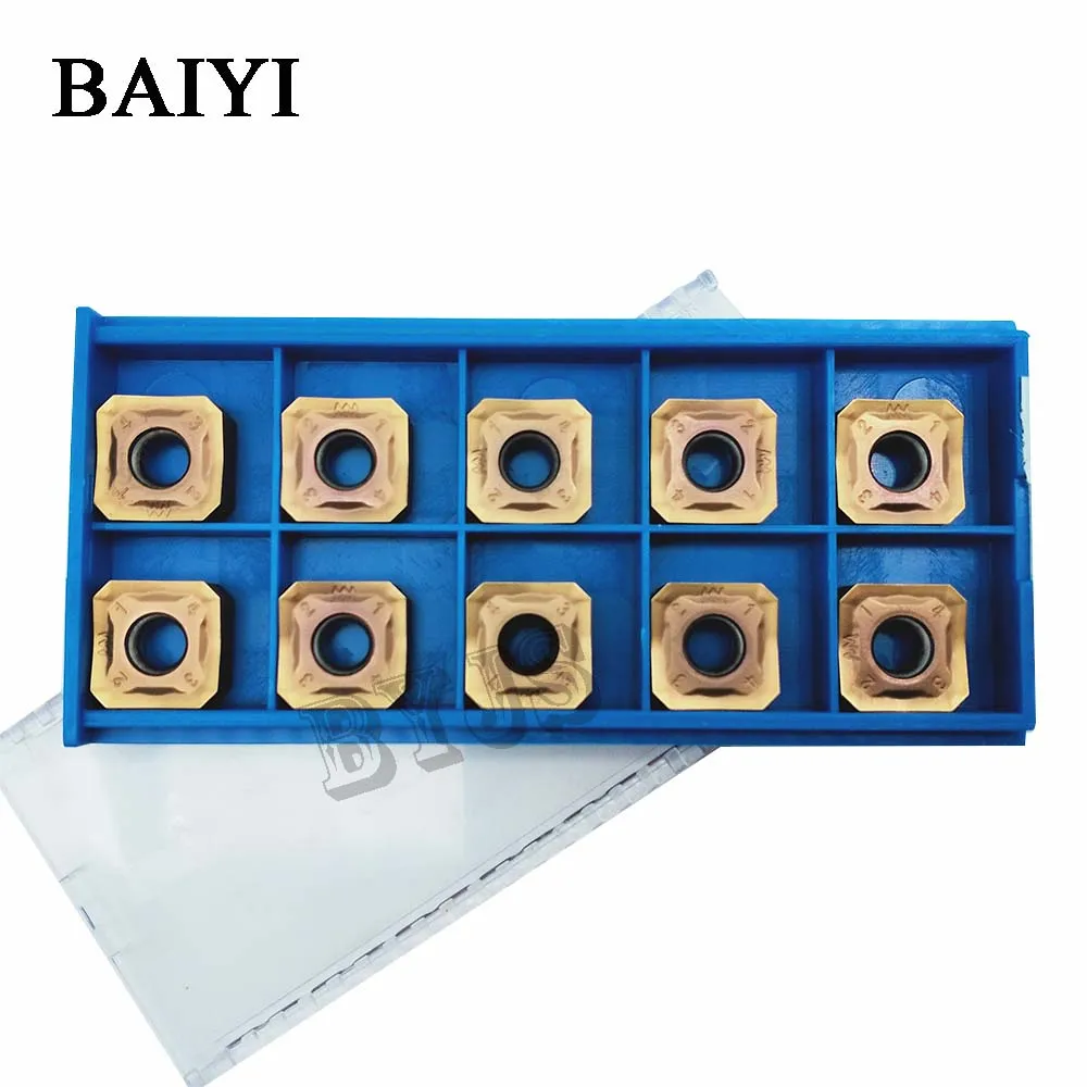 10 шт. SNMX1206 ANN-WW JTS991 SNMX1206ANN-WW Карбид фрезерные вставки обработка чугуна литая сталь SNMX1206 фрезерные вставки