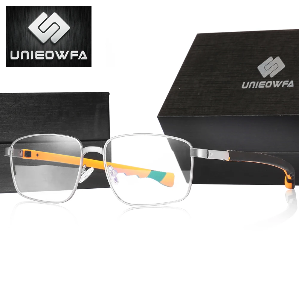 Магнитная Складная оправа для очков на шею Мужская оптическая рецептурных век