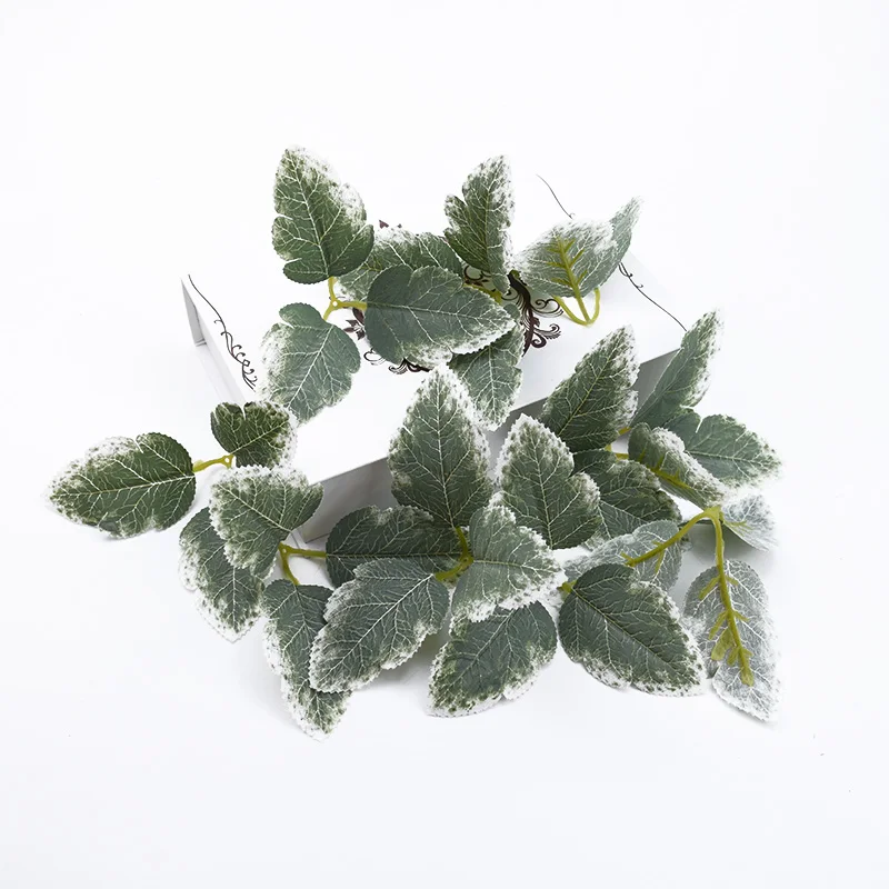 Искусственные растения для домашнего декора рождественские листья декоративные