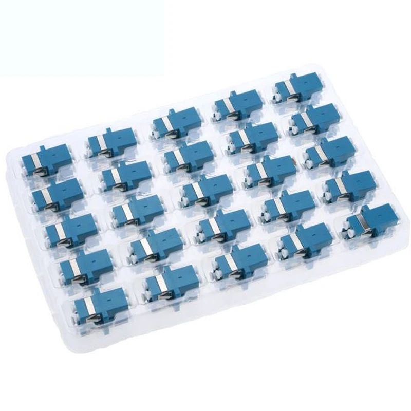 

100pcs LC Female Coupler | Duplex Singlemode or Multimode LC Female to LC Female Couplers