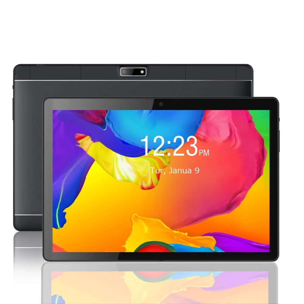 Планшет 10 дюймов Android 4 Гб + 64 ГБ 1.3G Гц четырехъядерный 3G телефон планшетный ПК 9 0 с