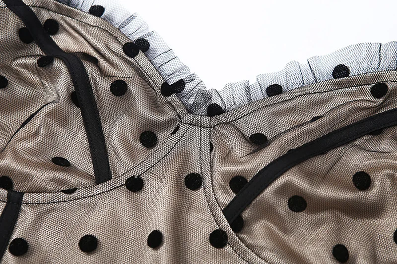 Элегантная женская блузка из сетчатой ткани прозрачная с длинным рукавом топ