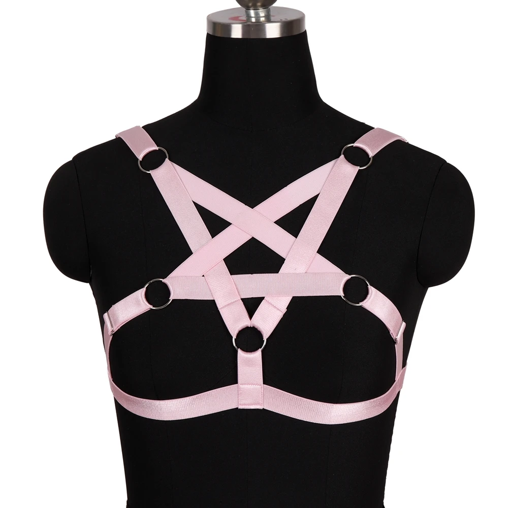 

Модный эротический женский бюстгальтер на бретельках в стиле ретро с ремнями