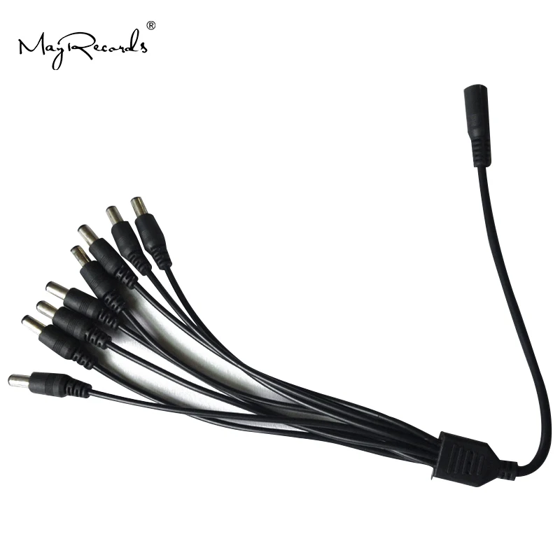 Бесплатная доставка 8 канальный разветвитель Удлинительный кабель питания