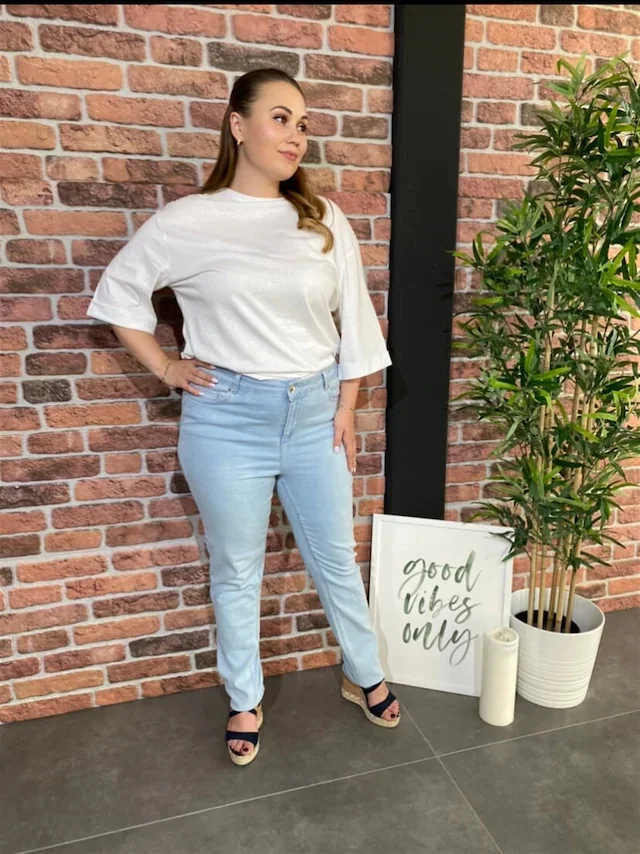 

Women Large Size Jeans 1854 456051362