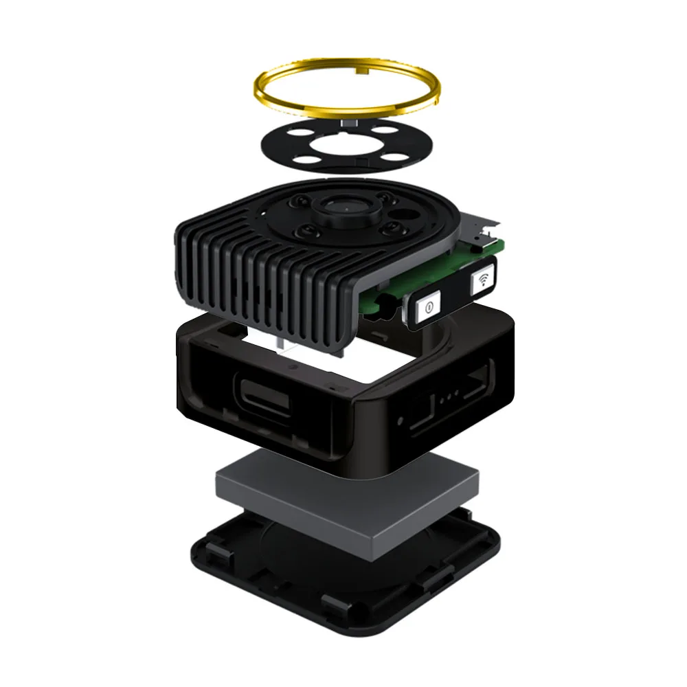 Мини Wi Fi камера HD 720P автоматическая IP инфракрасное ночное видение обнаружение