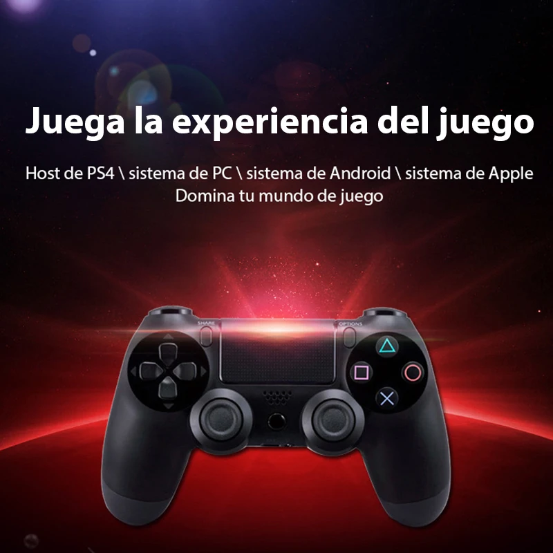 Геймпад для PS4 беспроводной Bluetooth-контроллер с двойной вибрацией PS4/ПК/iPhone/Andriod