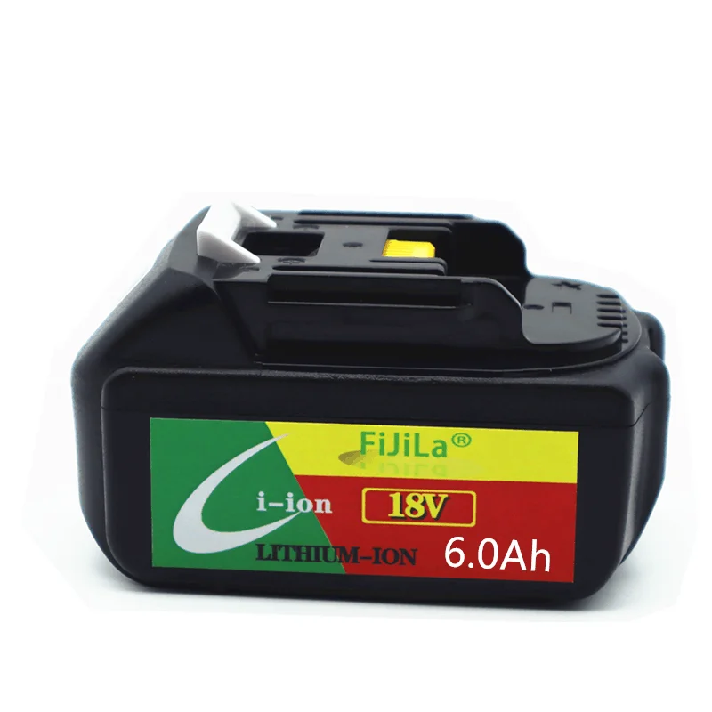 

18V 6.0Ah BL1860B Replacement for Makita Lithium Ion Battery, Compatible with Makita 18V BL1850B BL1840B Cordless Power Tools