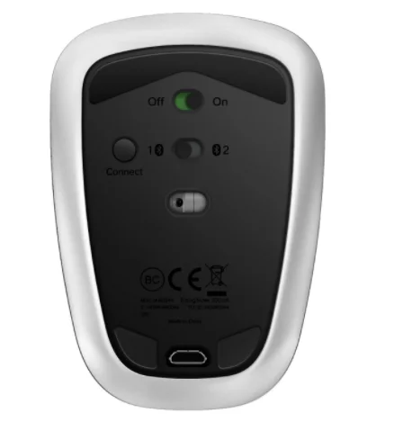 Бывшая в употреблении практически новая ультратонкая сенсорная мышь Logitech T630 с