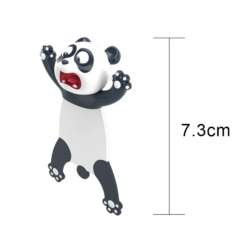 

Wacky Bookmark Stereo Kawaii Cartoon Bookmark 3D Animal Wacky Bookmarks for Book GK99