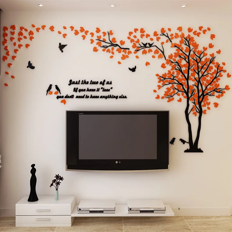 

HOMEMCDS Акриловые наклейки на стену дерево