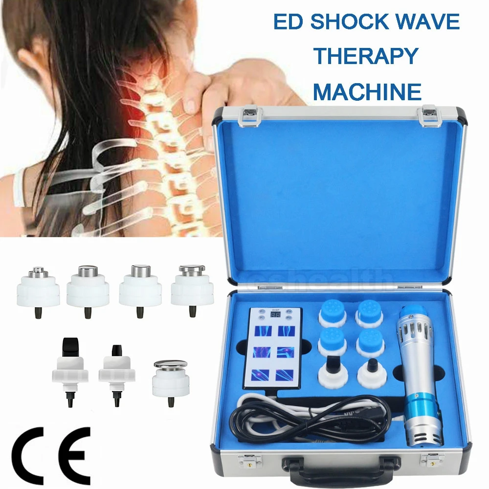 

Top Quality Shockwave Therapy Equipment For ED Extracorporeal Shock Wave Machine Pain Relief Massager Host Separable Device 2021