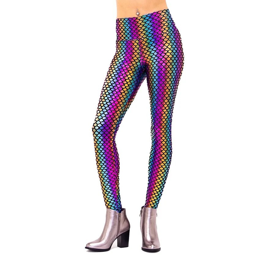 Женские блестящие леггинсы из лакированной кожи обтягивающие штаны в стиле