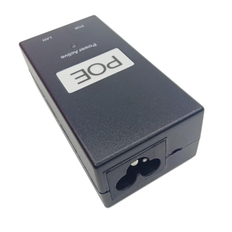 24V 1A PoE Мощность адаптера переменного тока инжектор 24 Вт Ethernet адаптер IP питание