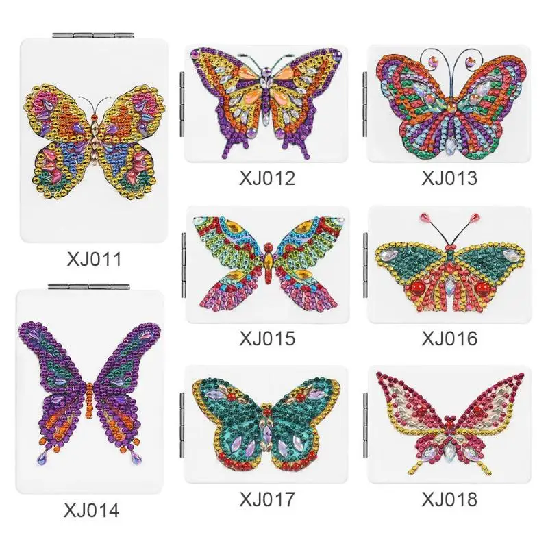 Бабочка/Сердце сделай сам алмазная картина специальной формы зеркальное Зеркало