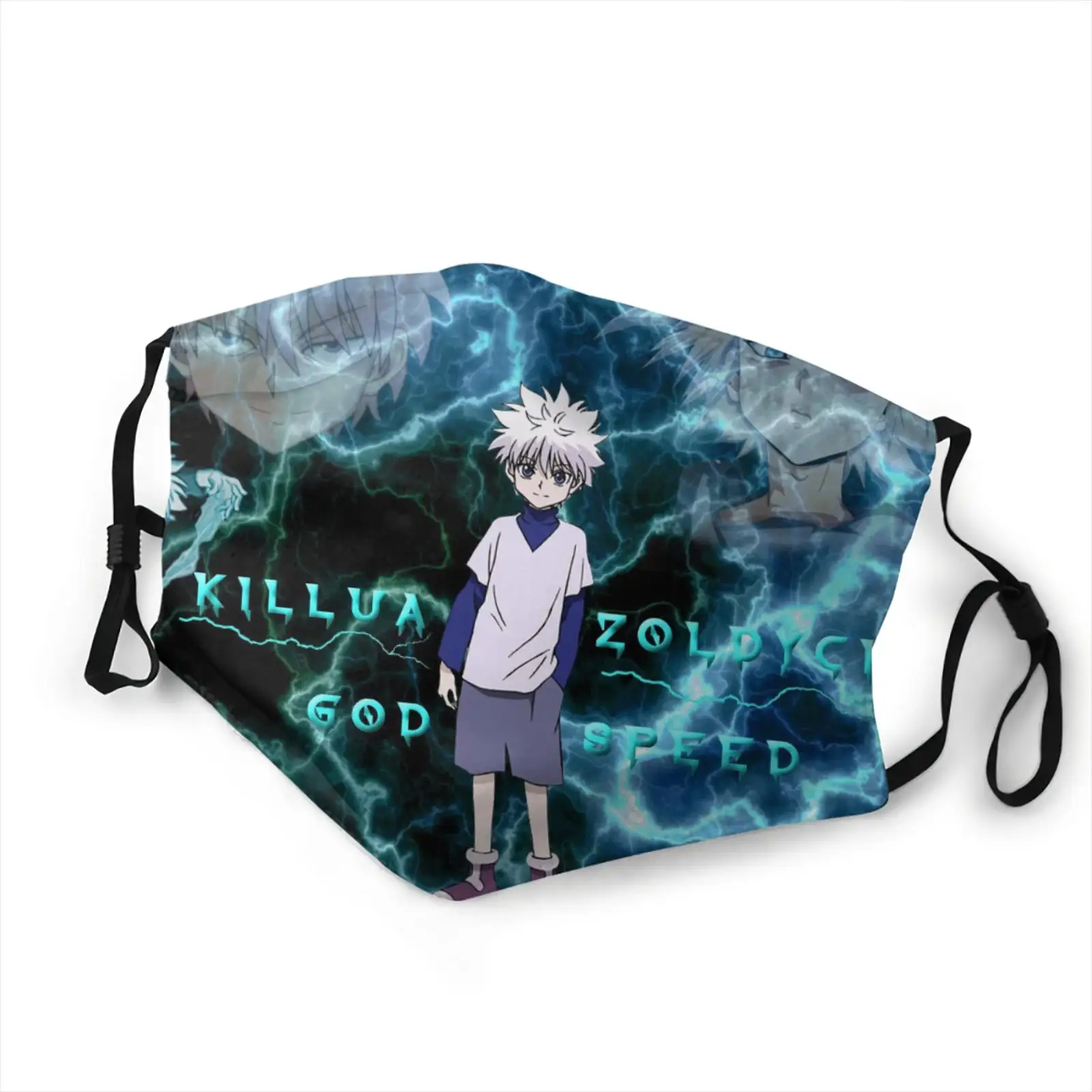 

Print Hunter x Hunter Antiviral Tube Mask Custom Fashion Designer Boys/girls Dust-proof Masque Hunter x Hunter Hoodie Face Mask