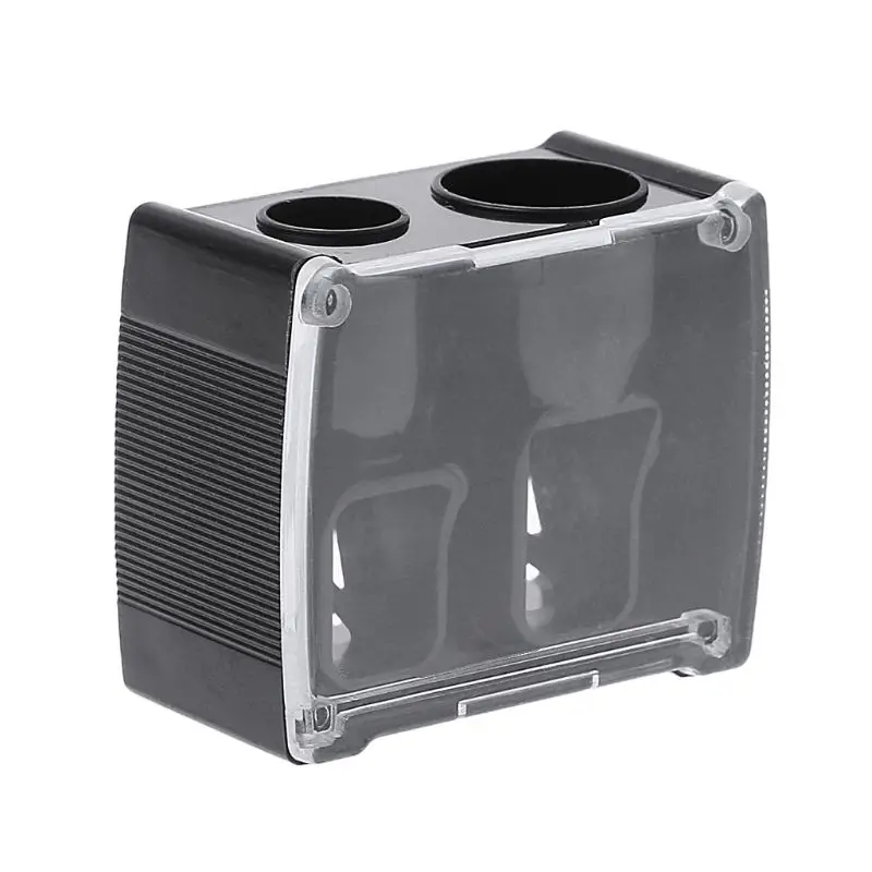 Для девочек 2 отверстия Портативный точилка для косметических карандашей бровей