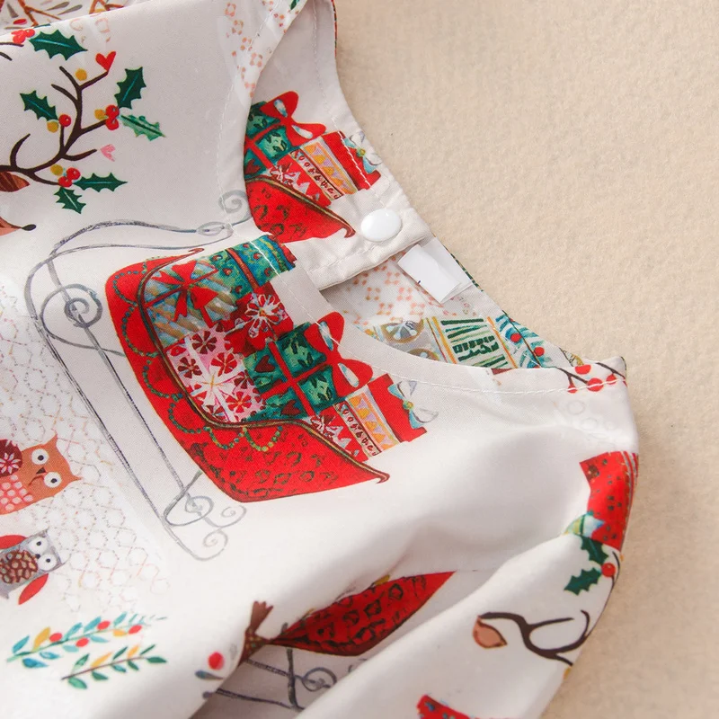 Платье для маленьких девочек Детские Платья с цветочным рисунком Хлопковое