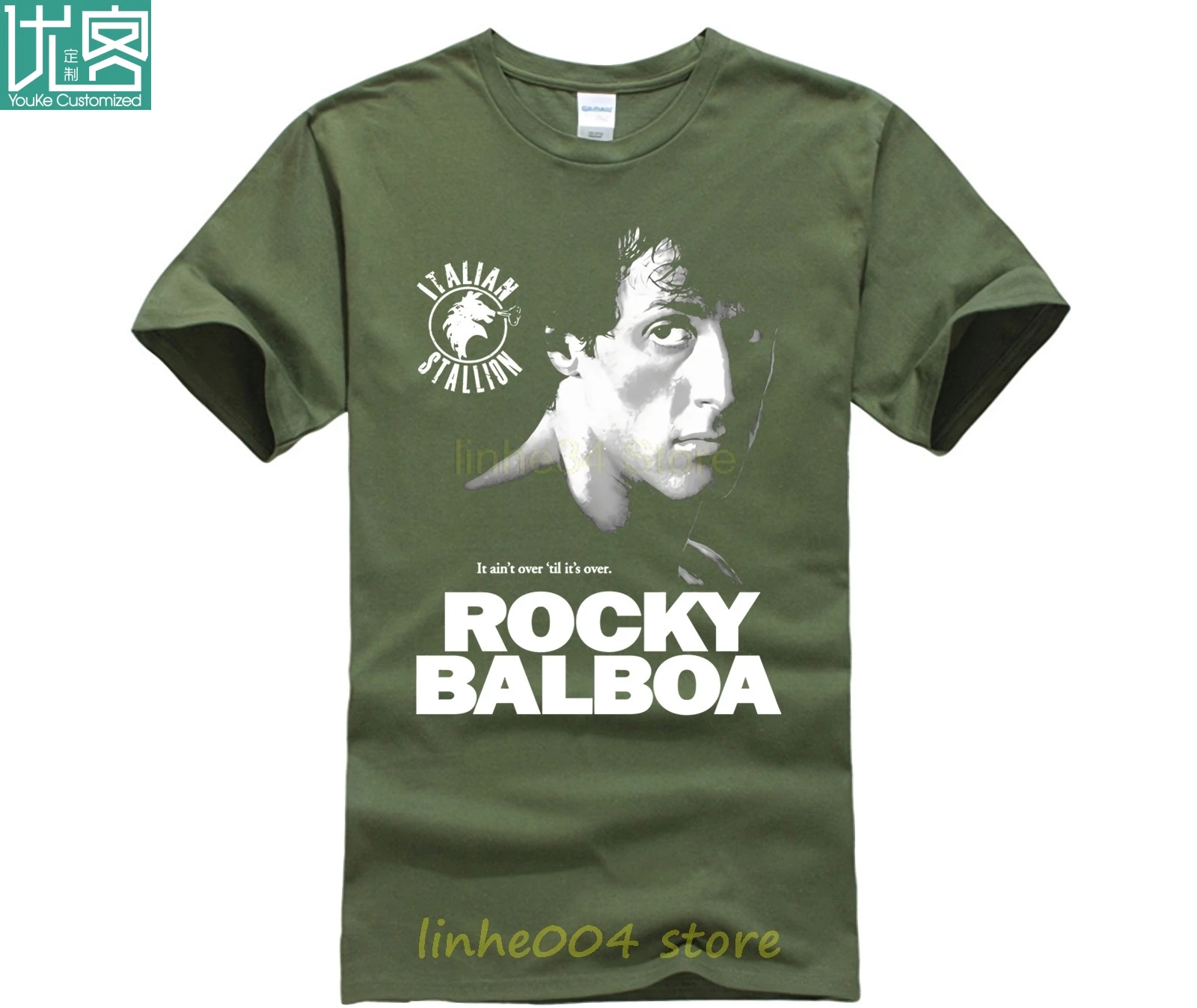 MMA Conor Mcgregor футболка с изображением Рокки Бальбоа боксерская (2) | Мужская одежда