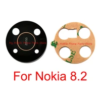 10 pcs cell phone camera lens for nokia 8 2 nokia8 2 camera glass lens cover with adhesive sticker tape repair parts