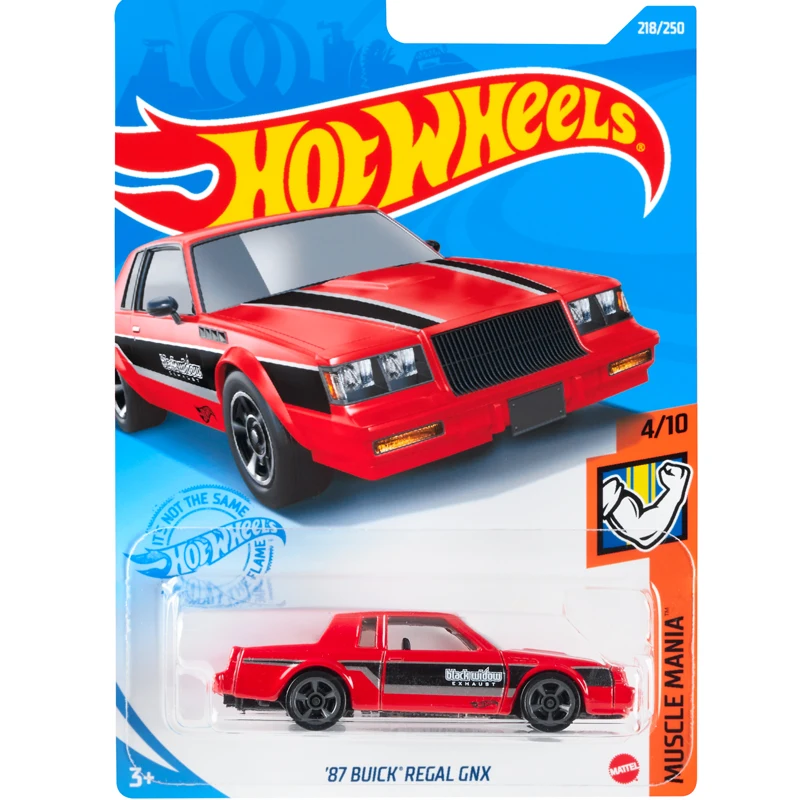 

Лидер продаж 2021-218, автомобили с колесами 87 BUICK REGAL GNX 1/64, коллекционная металлическая модель, коллекционные игрушечные автомобили