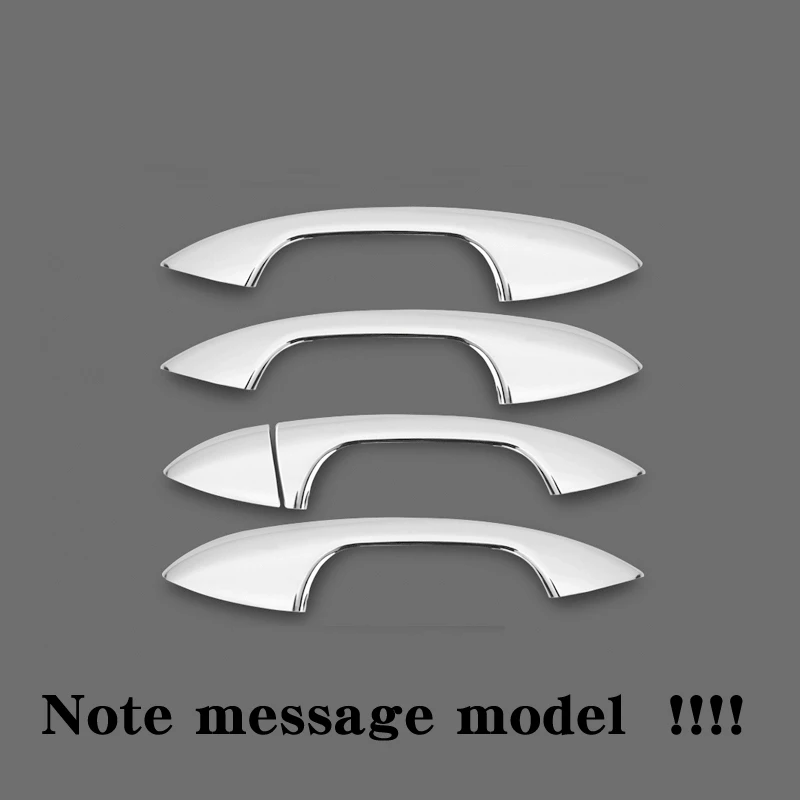 handle Для Mercedes W205 W212 W213 C117 W117 хромированная дверная ручка протектор C-CLASS CLA автомобильные дверные ручки аксессуары - Цвет: handle