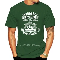 new im an insurance agent t shirt mens cotton t shirt