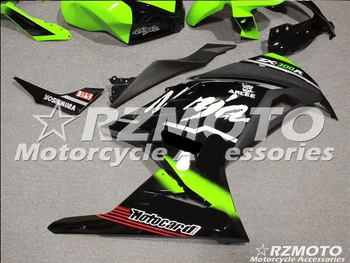 Мотоциклетный обтекатель abs для kawasaki Ninja 300 2013 ниндзя впрыска Bodywor все сорта цветной № 521