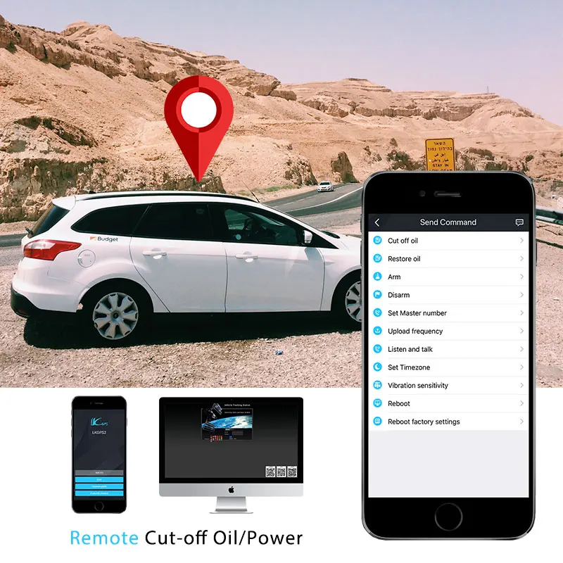 FUNNY AUTO LK720B newest product 2G GSM gps tracker for vehicle free tracking platform online car | Автомобили и мотоциклы