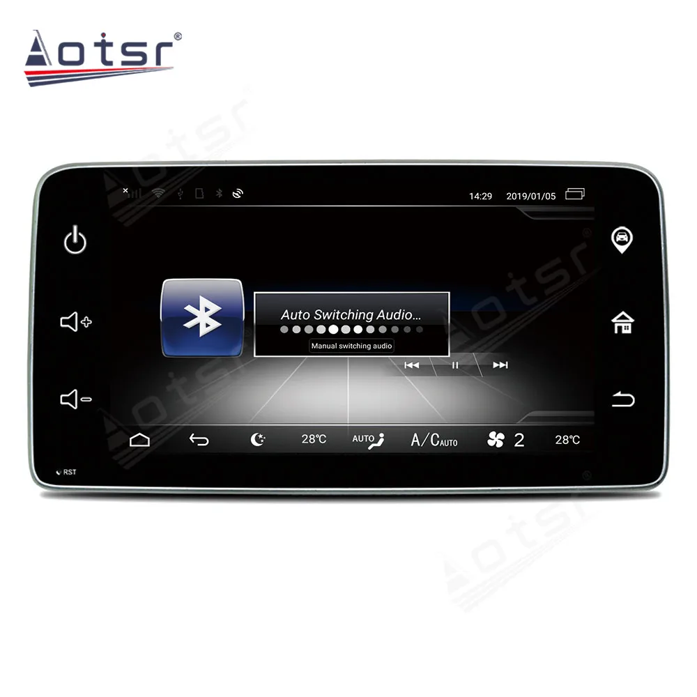Магнитола на Android автомобильный магнитофон для Mercedes Benz Smart 2015-2017 GPS-навигация