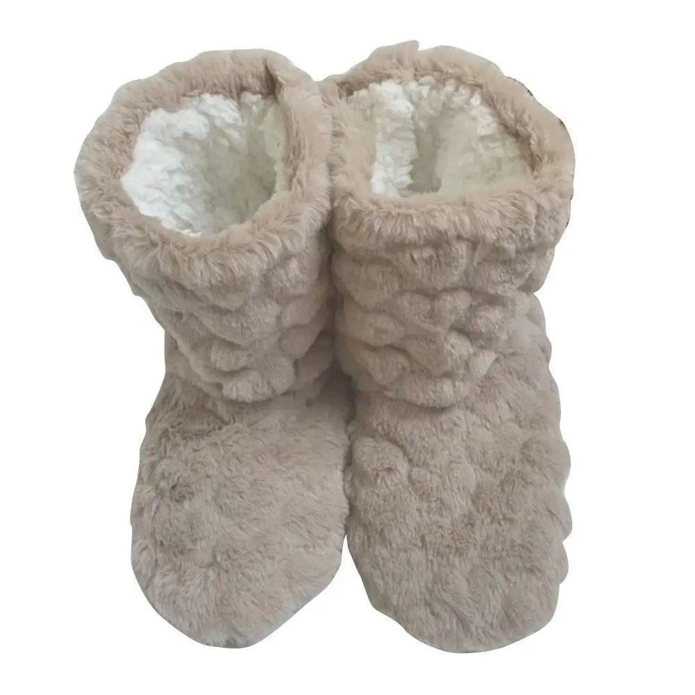 1 Pair Thick Socks Slipper Warm Ultra-Plush Anti-Slip B9S4 Indoor High Boots Floor Long Floor Winter Z3L8