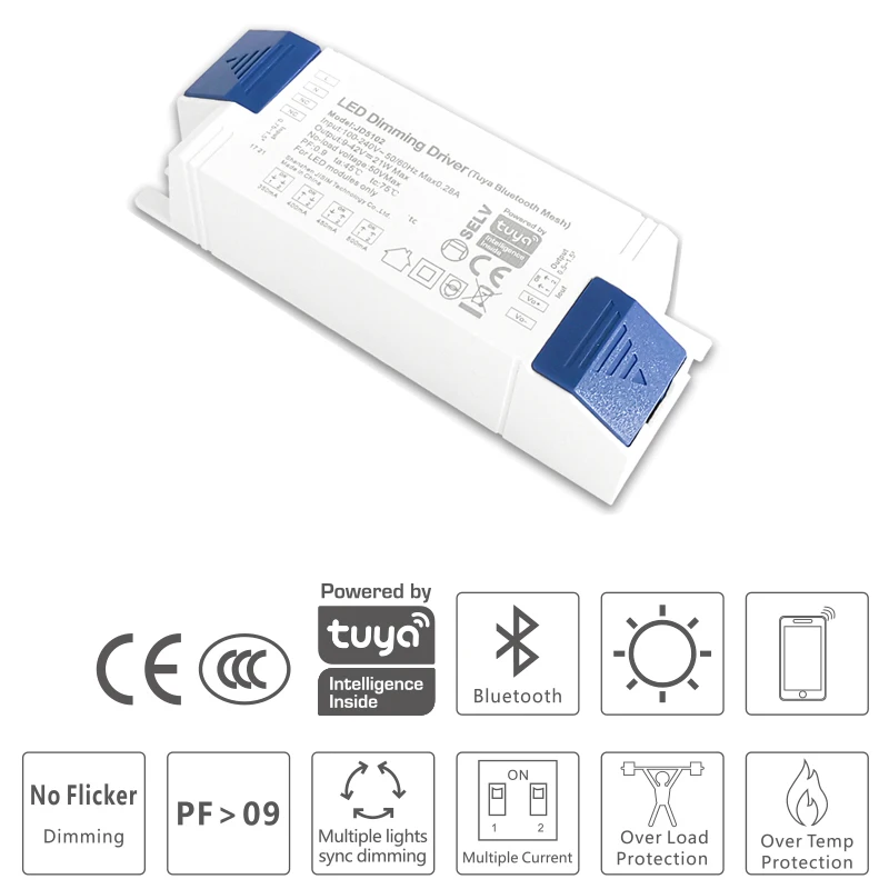 Трансформатор постоянного тока 150 200 250 300 350 400 450 500 550 600 мА Tuya Zigbee источник питания