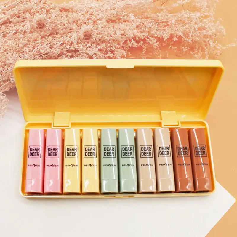 10 шт бархатная матовая губная помада набор стойкая водостойкая увлажняющая