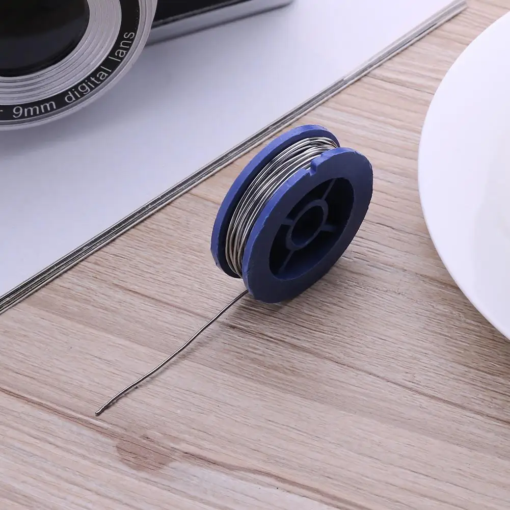 Оловянно-свинцовый припой с канифолью сердечником 0 8 мм 3 5x1 1 см содержание флюса