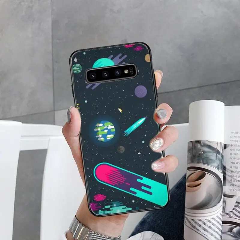 

Cartoon planet Phone Case For Samsung Galaxy S7 S8 S9 S10 S10e S20 s21 s30 plus lite Ultra 5g