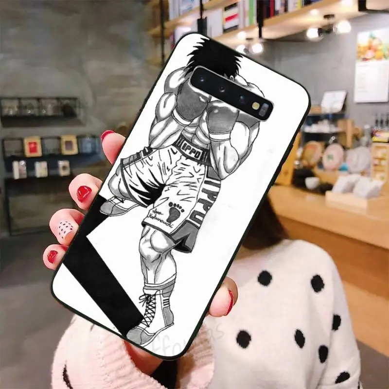 

anime Hajime no ippo Phone Case For Samsung A50 A51 A71 A20E A20S S10 S20 S21 S30 Plus ultra 5G M11 funda shell