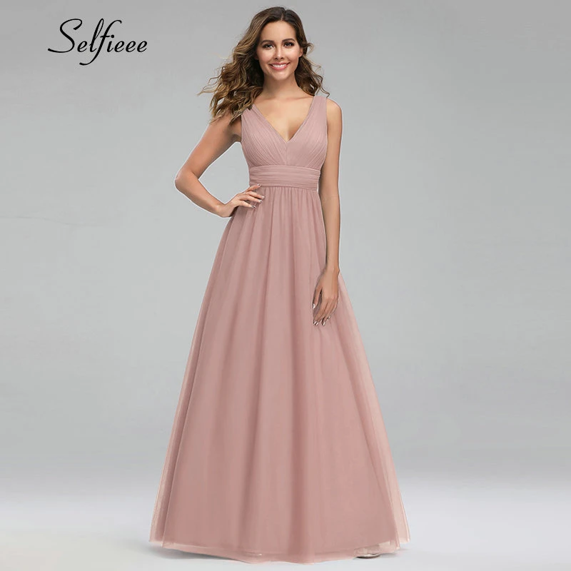 Женское платье без рукавов летнее трапеция с v образным вырезом и драпировкой