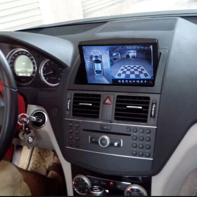 Автомобильный DVD плеер для Mercedes Benz C Class W204 (2007 2011) автомобильное радио