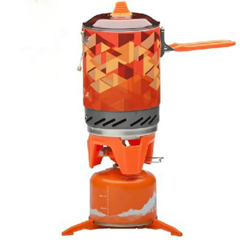 

Outdoor Gas Stove Burner Personal Cooking Windproof Hiking Camping High Altitude Equipment Instant Hot Pot Portable Methane