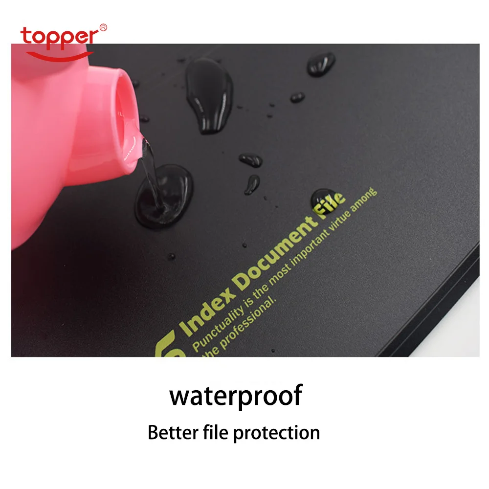 6 pckets папка из полипропилена эластичная закрывающаяся расширяющийся кошелек