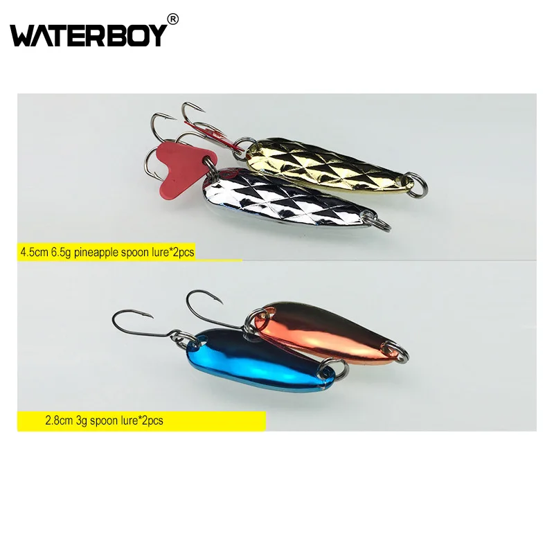 

ORIONPRO 11 pcs Spoon Lure Sets Fishing Spinner Iron Metal Carp Luminous Fishing Bait Kits Fish Accessories Peche Pesca Leurre
