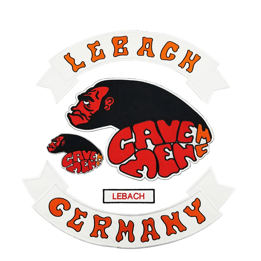 LEBACH DEUTSCHLAND этикетка вышивка патч полный набор наклеек железо на одежду заказной