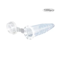 100 pcs 0 5ml with scale lab mini plastic test tube centrifuge vial clear snap cap centrifuge tubes vial