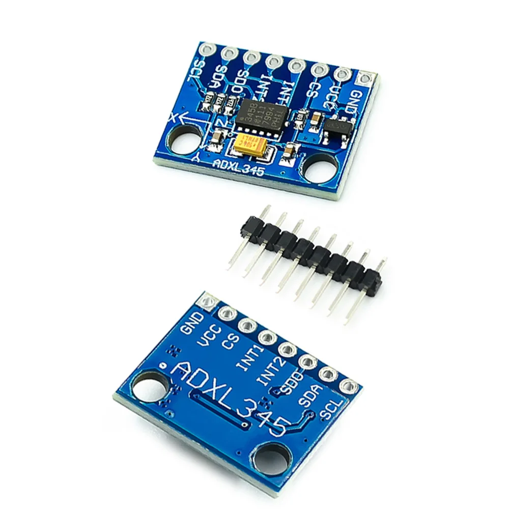 

GY-291 ADXL345 Digital triaxial acceleration of gravity inclination Module IIC / SPI transmission For Arduino Hot sale