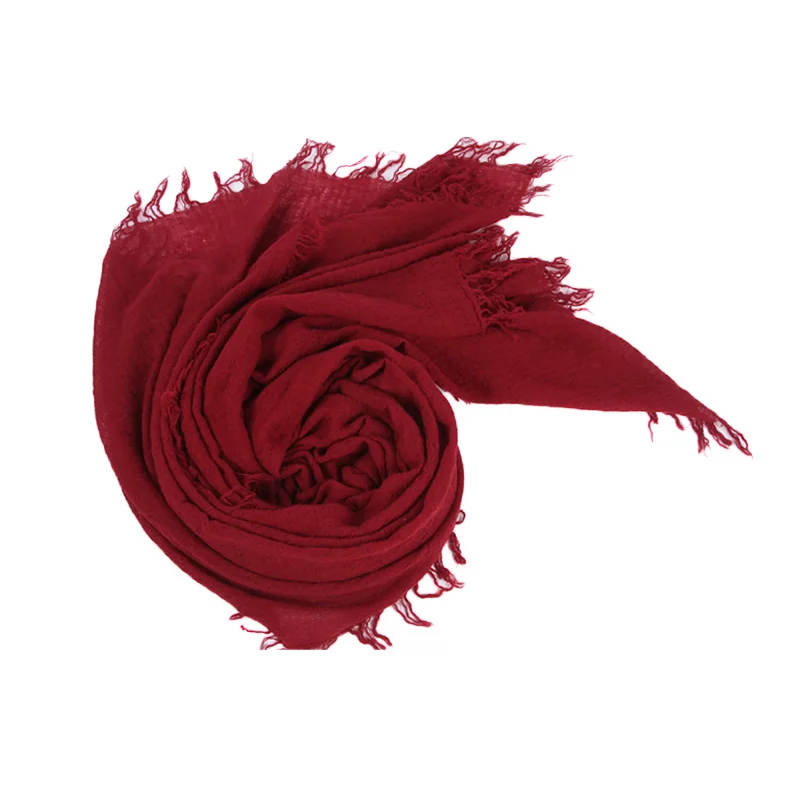 Зимний шарф женский модный зимний 2019 однотонные женские шарфы из пашмины зеленый